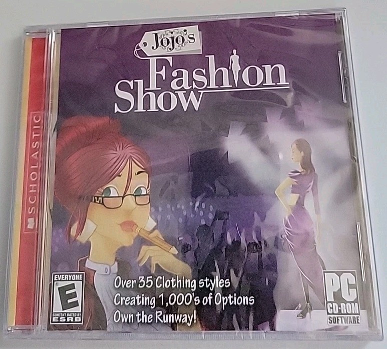 New Sealed JoJo's Fashion Show PC CD-ROM.  Fun and creative experience.