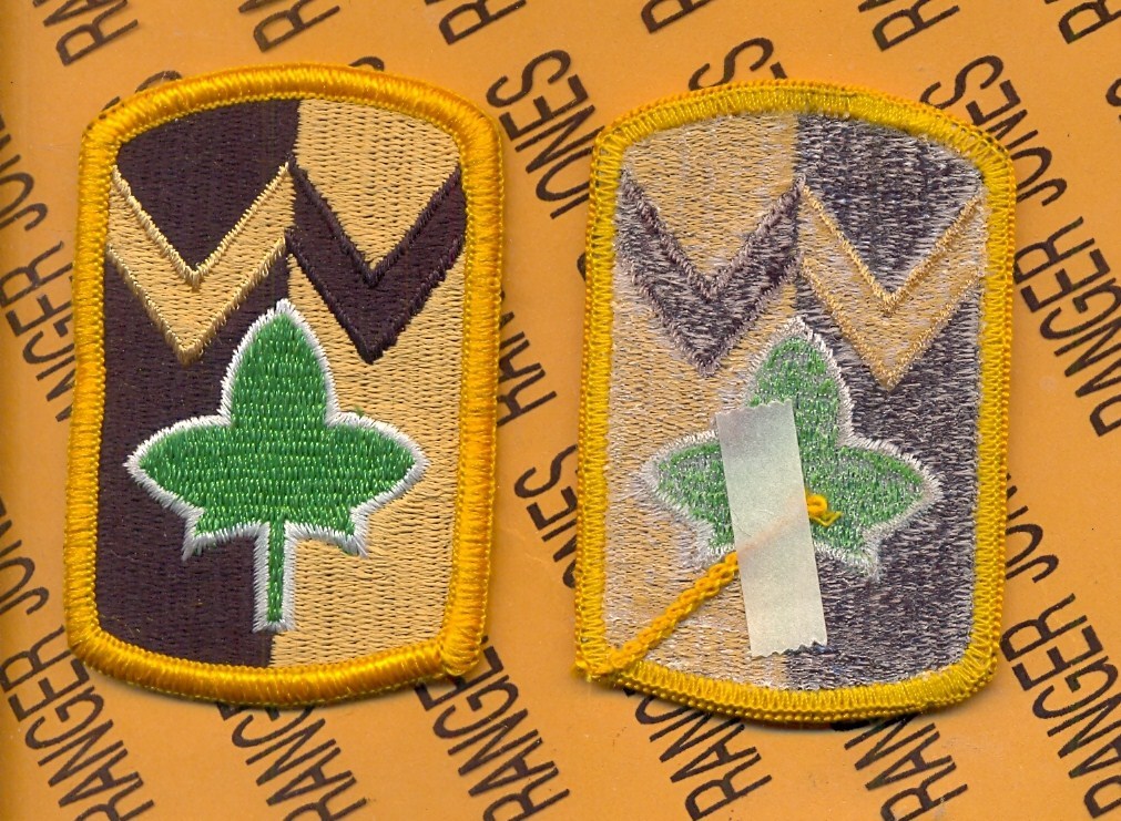 US Army 4th Sustainment Brigade ~3" dress uniform patch m/e