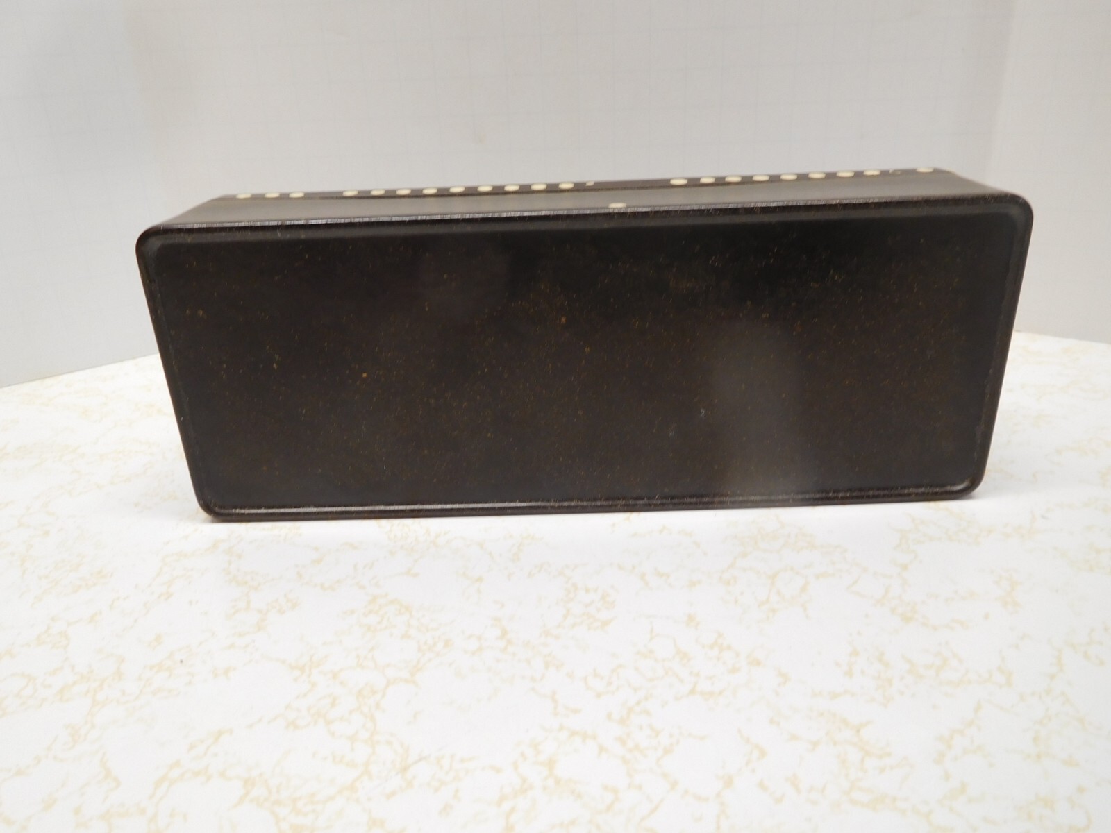Splendid Vintage England Landmark Tower Painted Composite Box