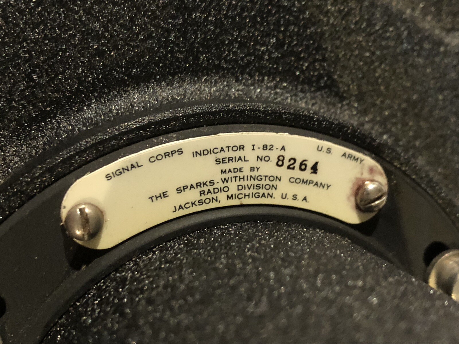 U.S. Army Radio Compass Indicator I-82-A