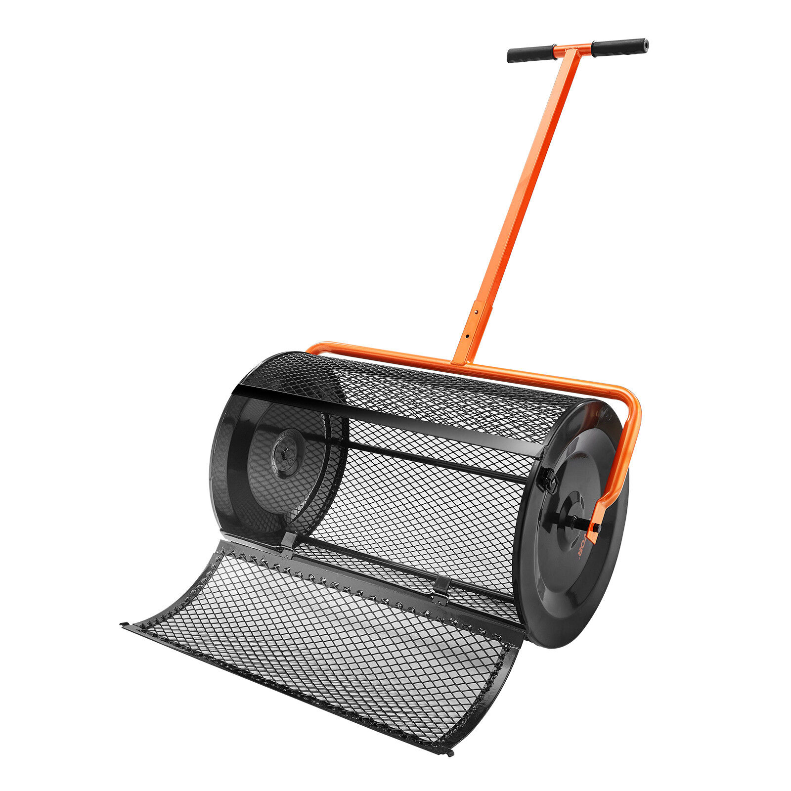 VEVOR Compost Spreader Peat Moss Spreader 24" Wide 24.4-26.4" Height Adjustable