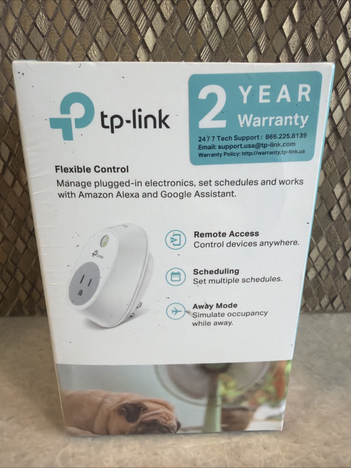 TP-Link HS100 Smart WiFi Plug Works With Google Assistant & Amazon Alexa