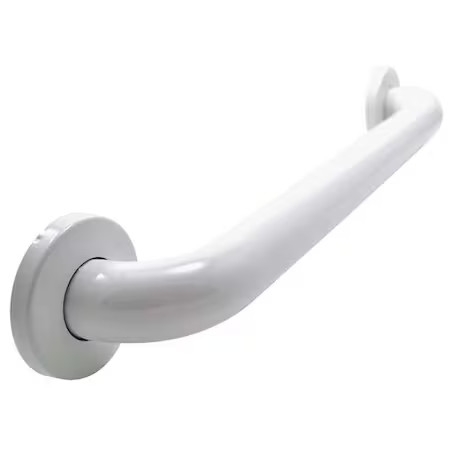 Wingits Wgb6ys36wh Polyester Painted Grab Bar, 36" L, Stainless Steel, Poly