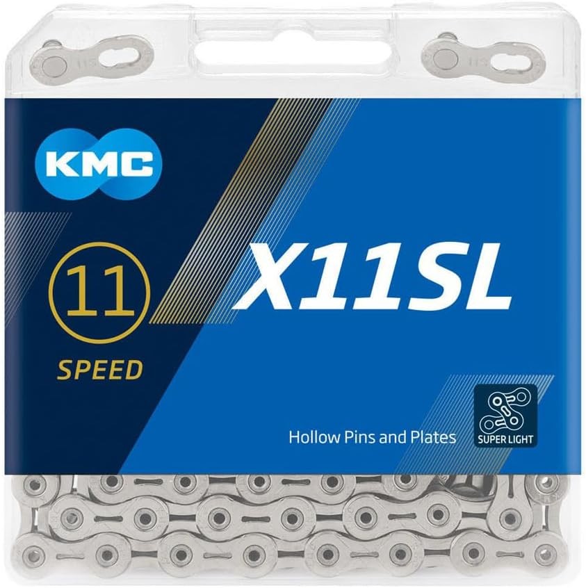 KMC X11SL Chain 11-Speed SL-Series |Missing Link Included | Silver