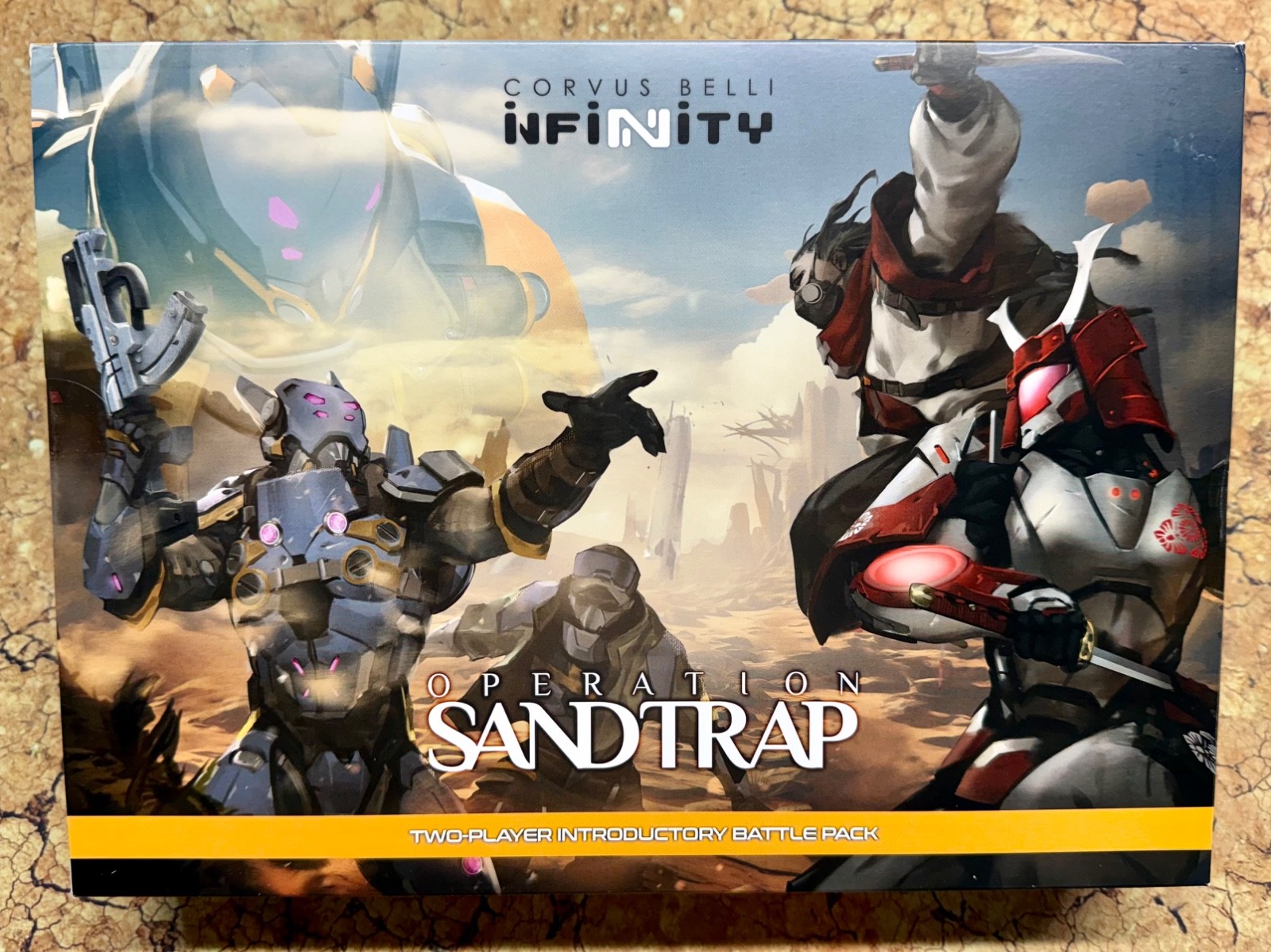 Infinity Operation Sandtrap Battle Pack Corvus Belli JSA Shindenbutai NIB