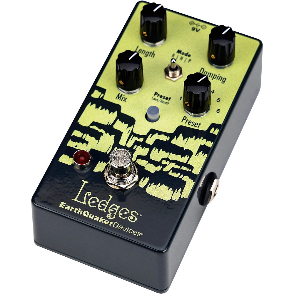 EarthQuaker Devices Ledges TriDimensional Reverberation Machine Effects Pedal