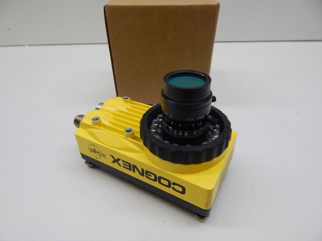 COGNEX In-Sight IS5100-00 Rev A  Camera w/ lens and Interface Cables