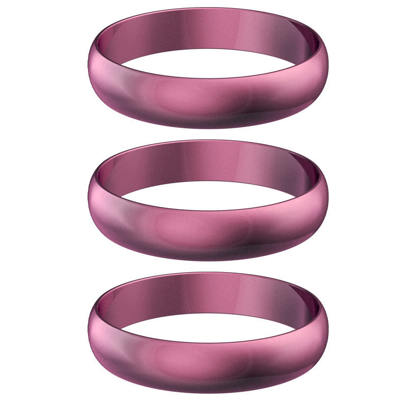 PINK HARROWS SUPERGRIP SHAFT RINGS  PACK OF 3