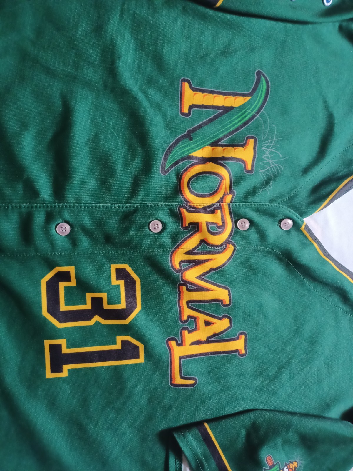 Normal Cornbelters Wilson Game Jersey Size XXL