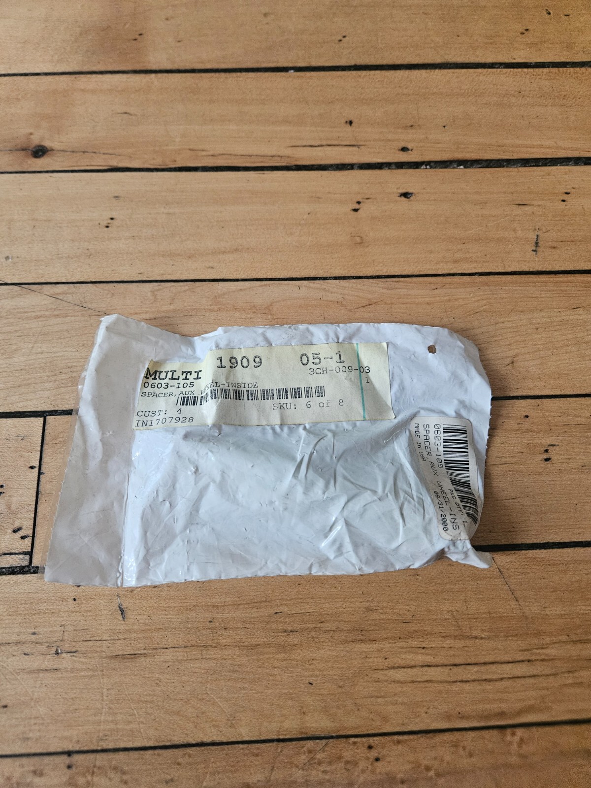 NOS Arctic Cat Aux Wheel Inside Spacer 0603-105 1989-2010