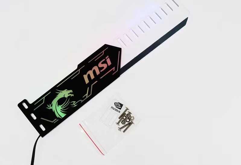 ARGB GPU Bracket Holder & Graphics Card Support Asus MSI Aorus Gigabyte5V 3pin