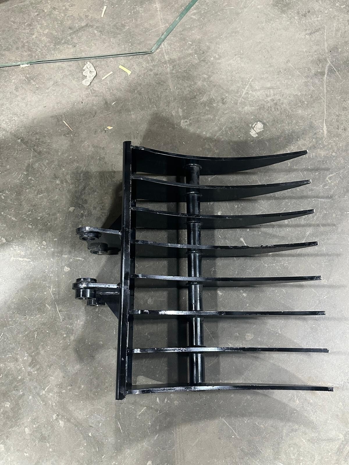 3.5 Ton Excavator Rake Attachment For Rippa Local Pick Up Only
