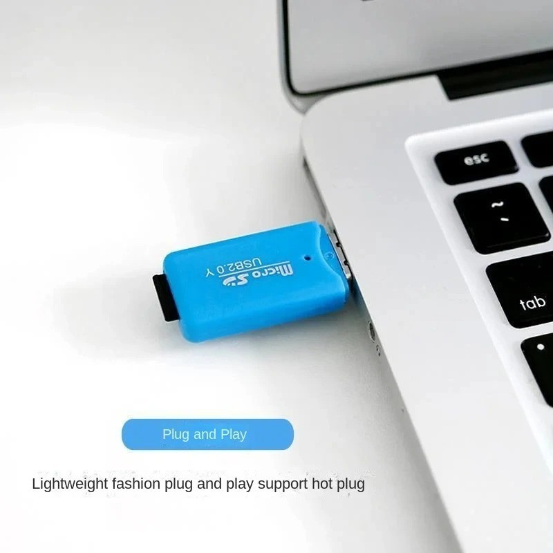 1PC Card reader Micro SD Card Reader Adapter USB 2.0 Micro SD SDHC TF T-Flash