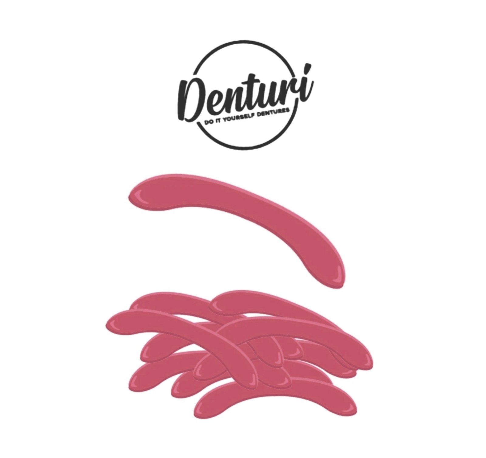 Moldable Pink Gum Material