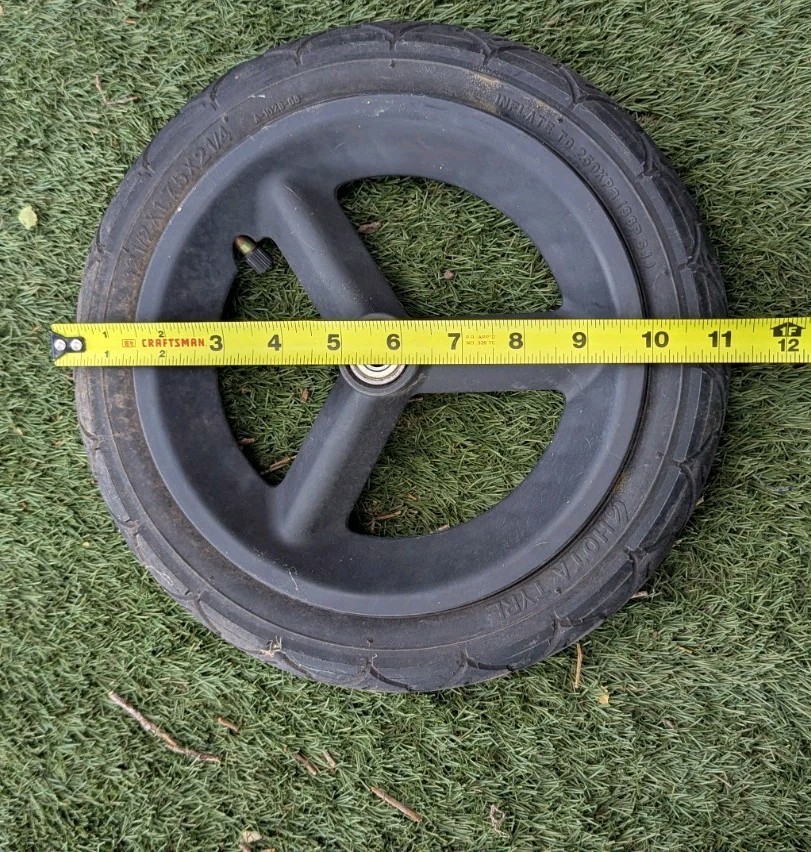 Orbit Baby 02 Stroller Front Wheel Part Replacement Rotating Spinning