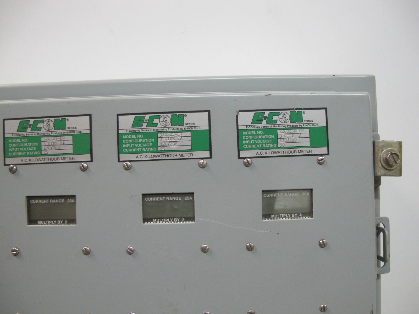 NEW E-MON MMU Multiple Meter Unit E-CON 320825EW AC Kilowatthour Meter E-CONomy