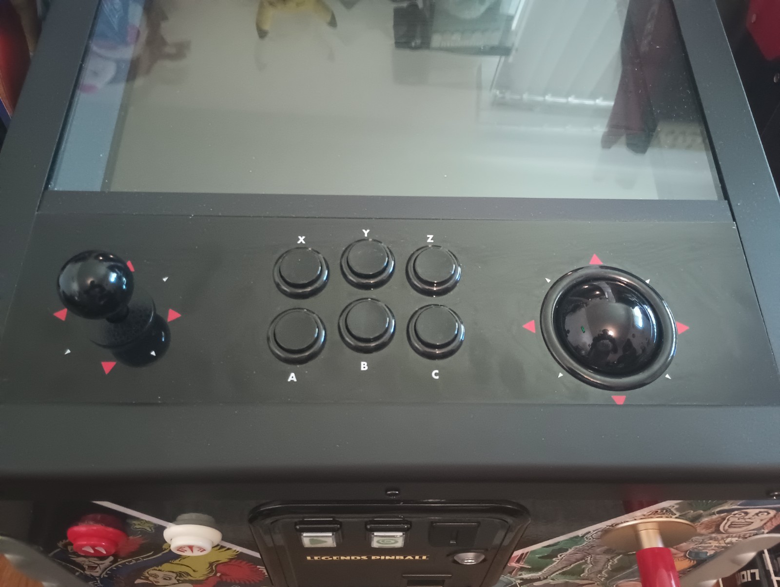 Atgames Legends Pinball 22 Tables Upgraded Control Panel WIFI Great Condition