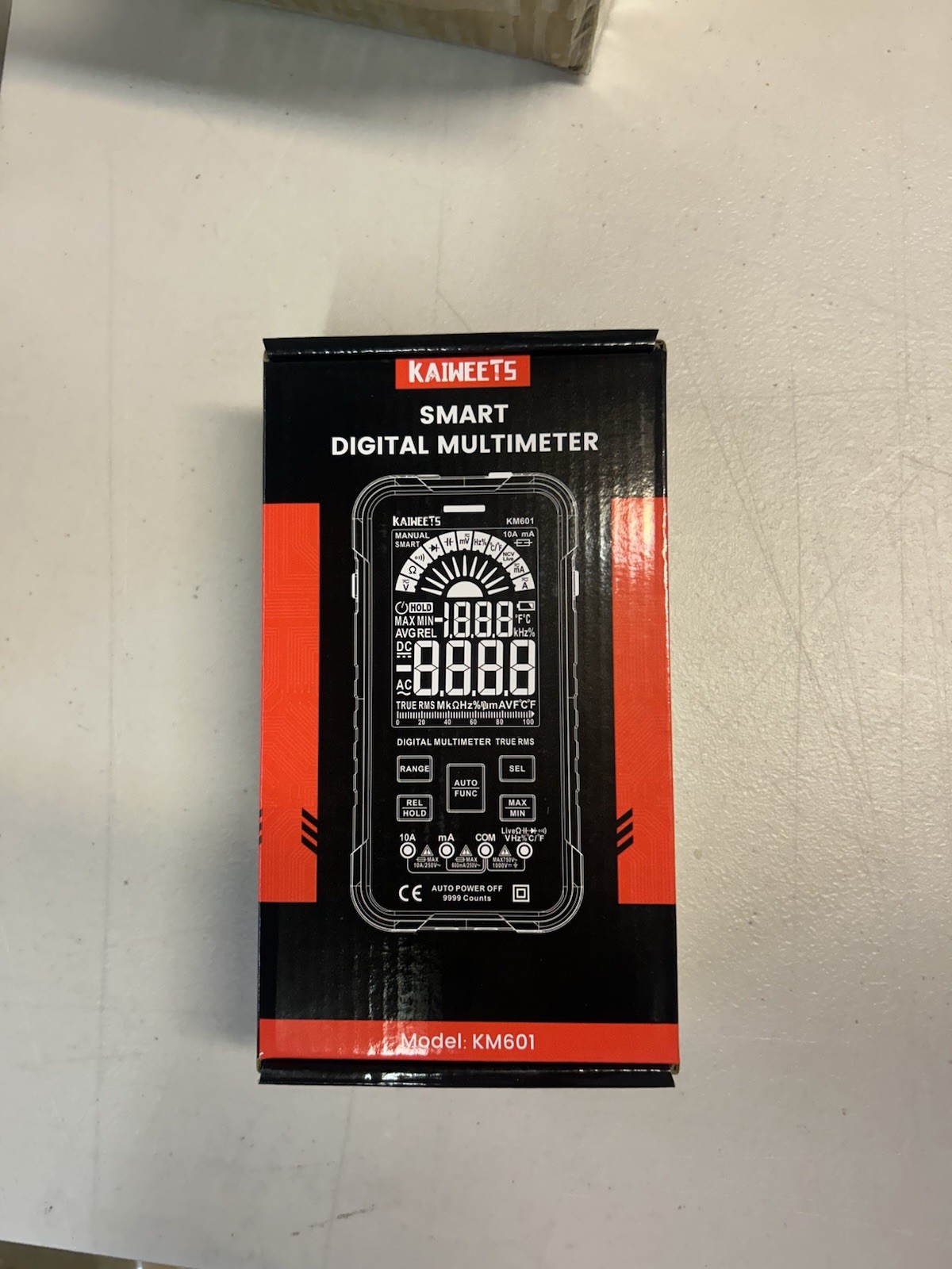 KAIWEETS KM601 Smart Digital Multimeter Auto Ranging 10000 Counts True RMS