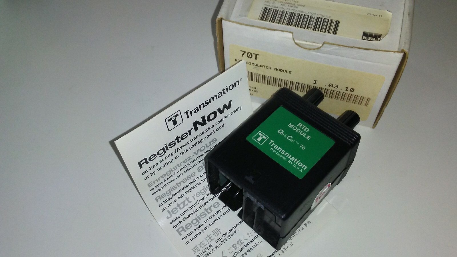 Transmation Quick Cal 70 RTD Module ((SURPLUS))