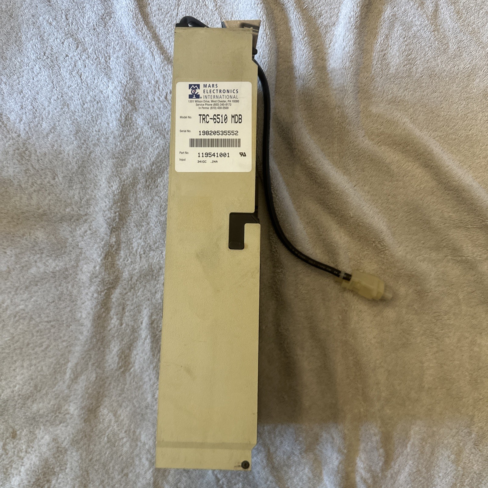Mars Mei Trc-6510 MDB Changer 24V