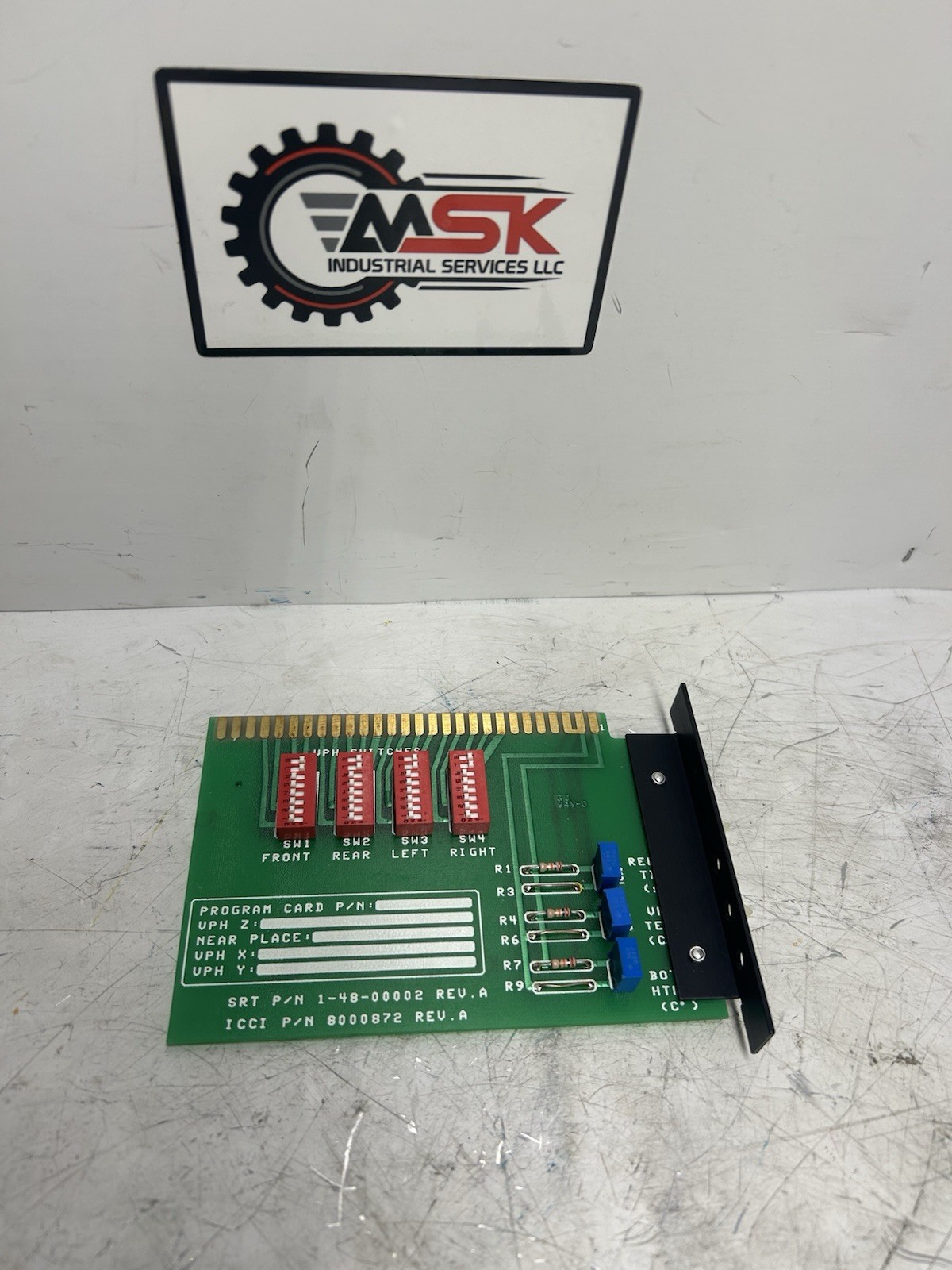 SRT ICCI 8000872 Circuit Board Rev A