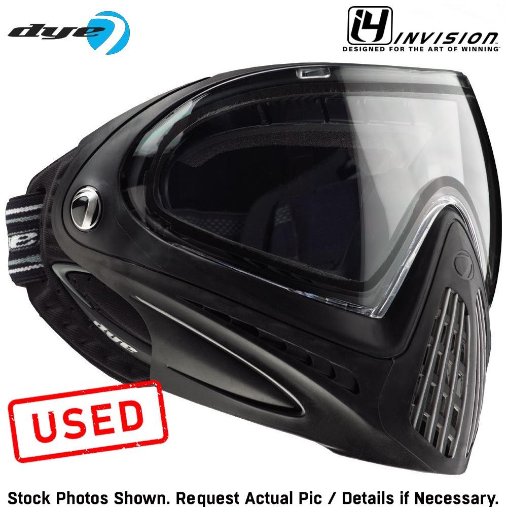 CLEARANCE Dye I4 Thermal Paintball Goggles - Black