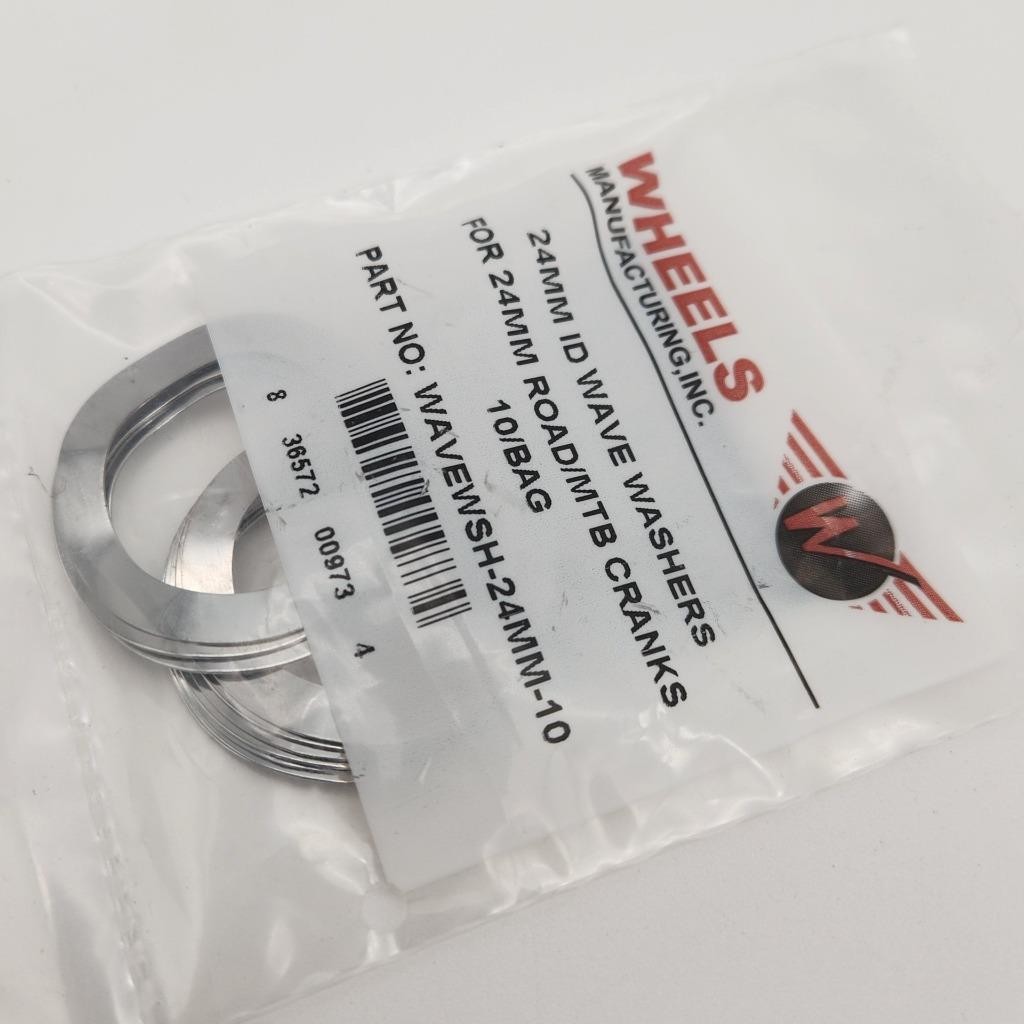 10 Pack Wheels Manufacturing Wave Washers for 24mm Spindles - Pack of Ten (10)