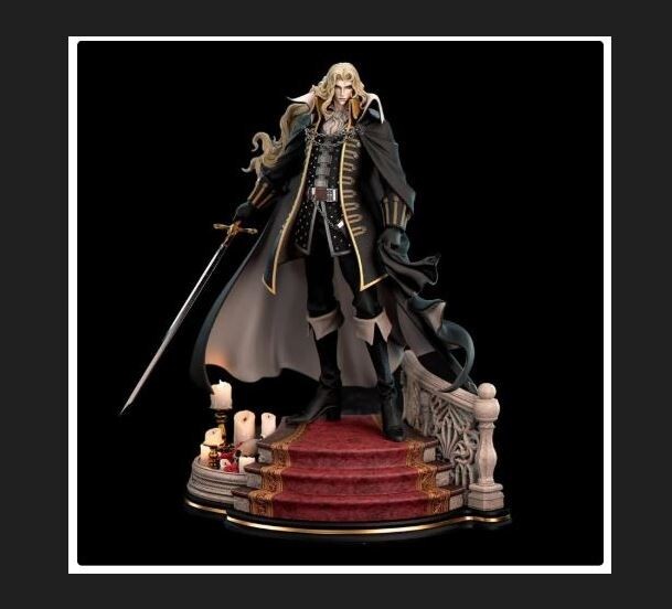 UNPAINTED Helsing Alucard Castlevania Diorama 3d Printed Model Kit