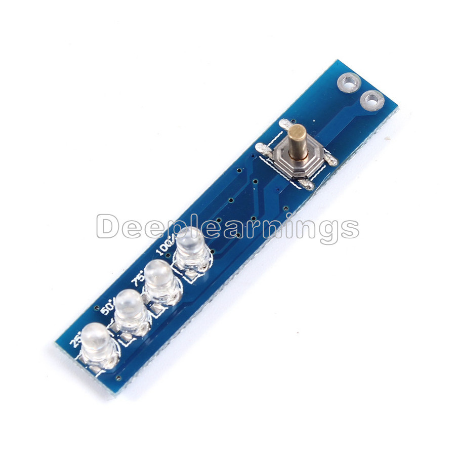 2S Lithium Battery Capacity Indicator Display Board For 2S Li Ion Battery