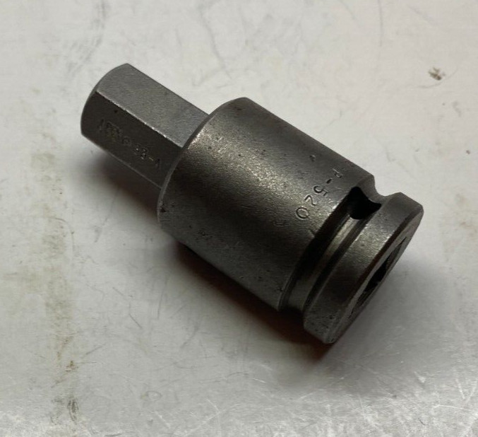 APEX SZ-27 1/2'' Square Drive Socket Head (Hex-Allen) Bits With Drive Adapter