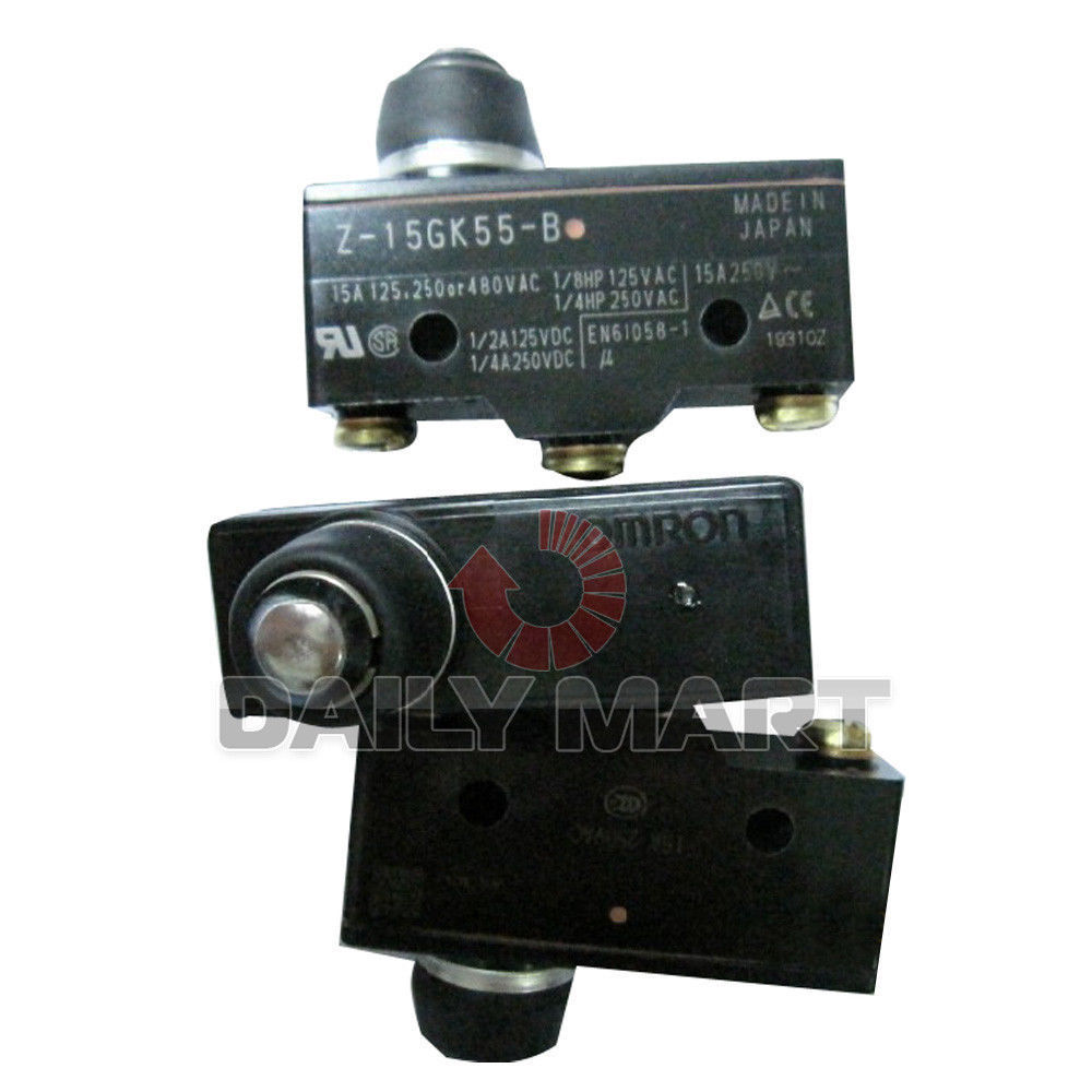NEW Omron Z-15GK55-B Basic Switch Microswitch with Lever, 15A 125VAC, FREE SHIP