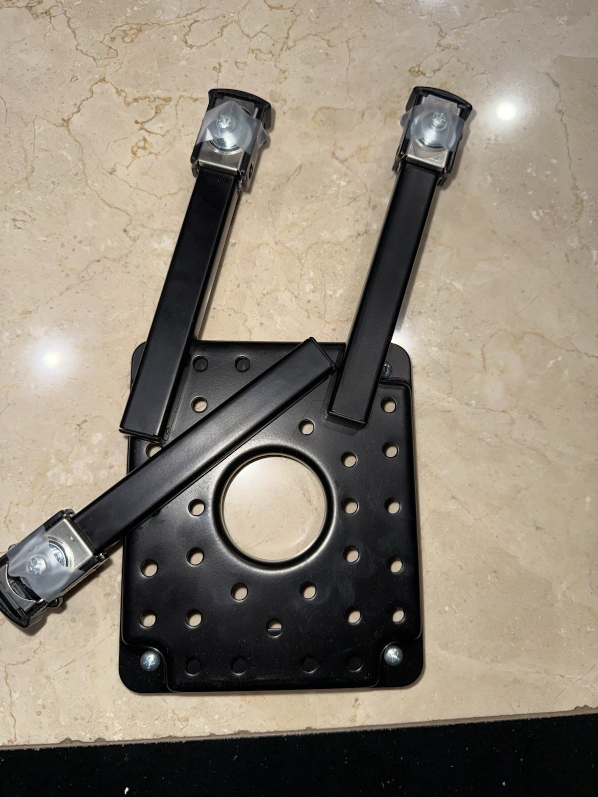 Universal Adjustable Ceiling Projector Mount Bracket Black Wall Mountable