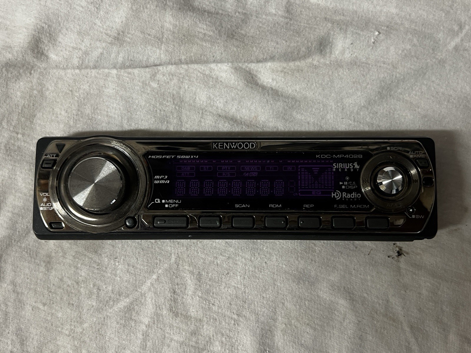 Kenwood Kdc-mp4028 Cd Receiver Faceplate Only*****