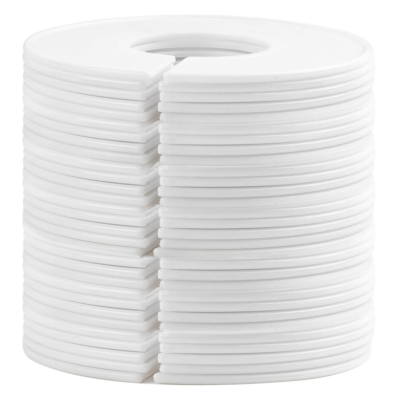 30pcs Closet Dividers Baby Clothes Organizers - Girl Boy White
