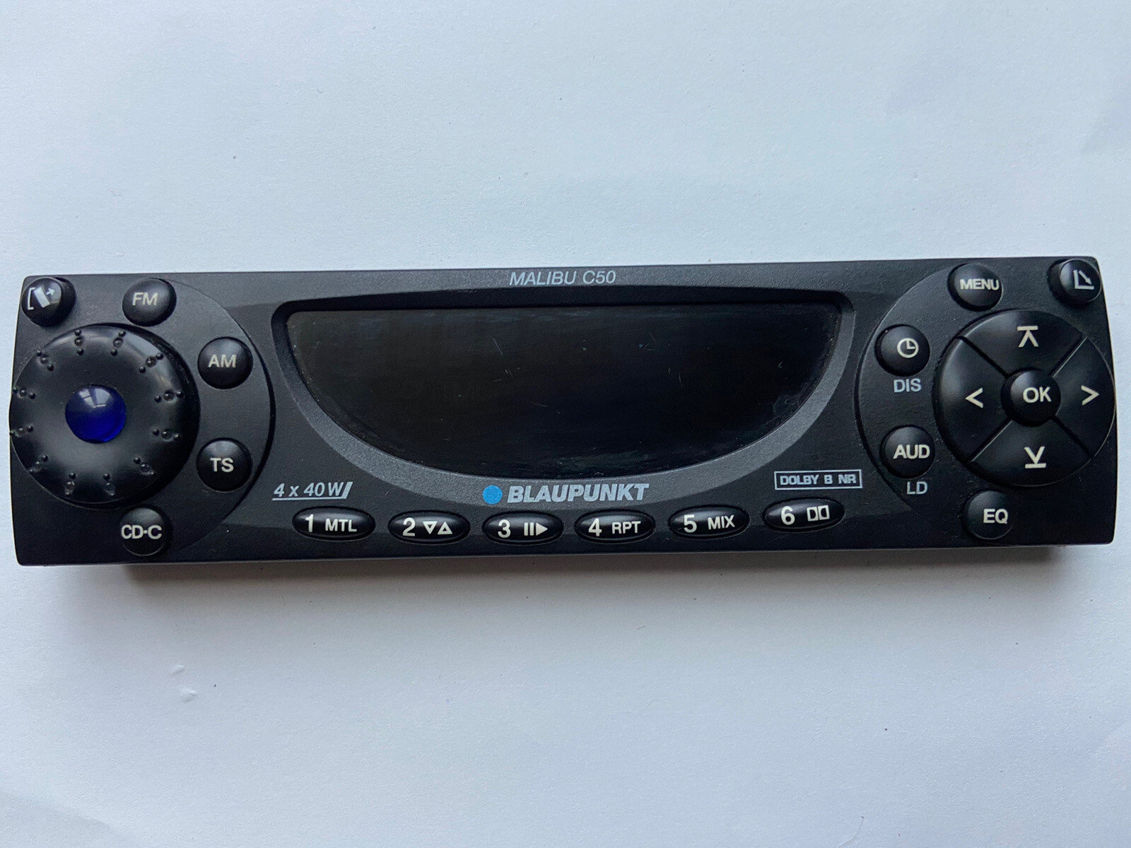 BLAUPUNKT MALIBU C50 STEREO  FACEPLATE BLAUPUNKT MALIBU C50 ONLY OEM🟠