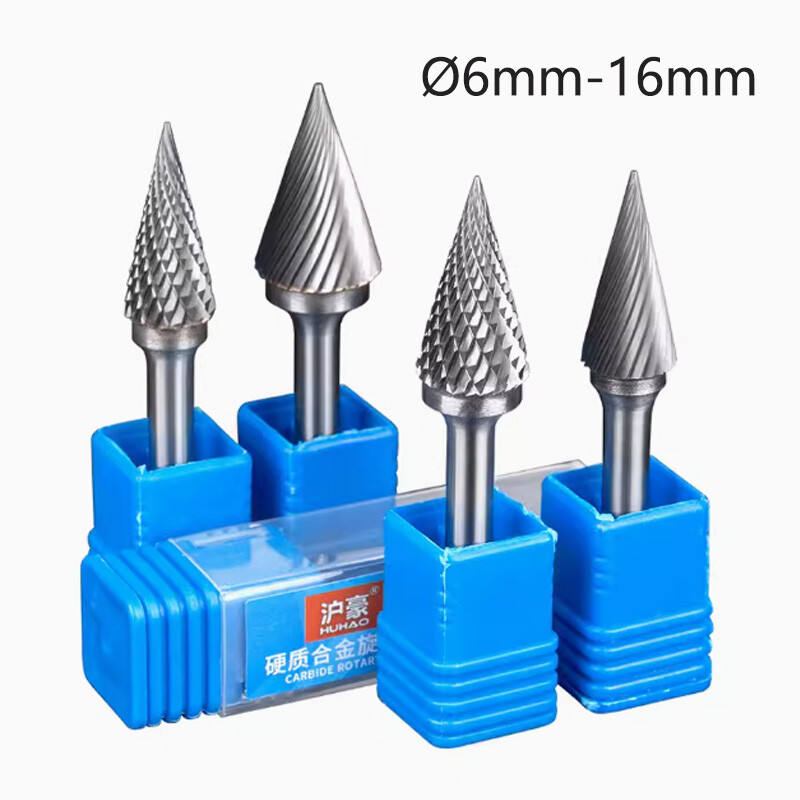 Carbide Rotary File M Type Burr Tungsten Cutter Ø6mm-16mm Grinding Drill Bit