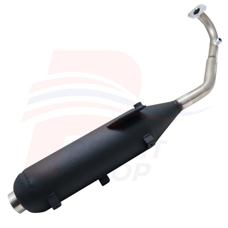 Modified Exhaust Muffler with pipe For Lambertta V200