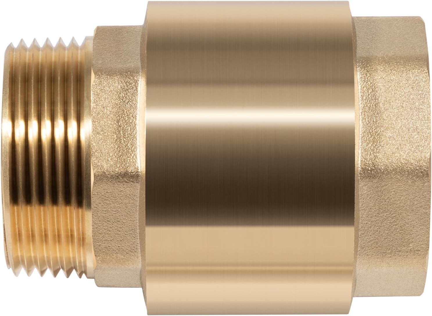 1-1/4" Brass One Way Check Valve NPT for Well Pump Irrigation Water System