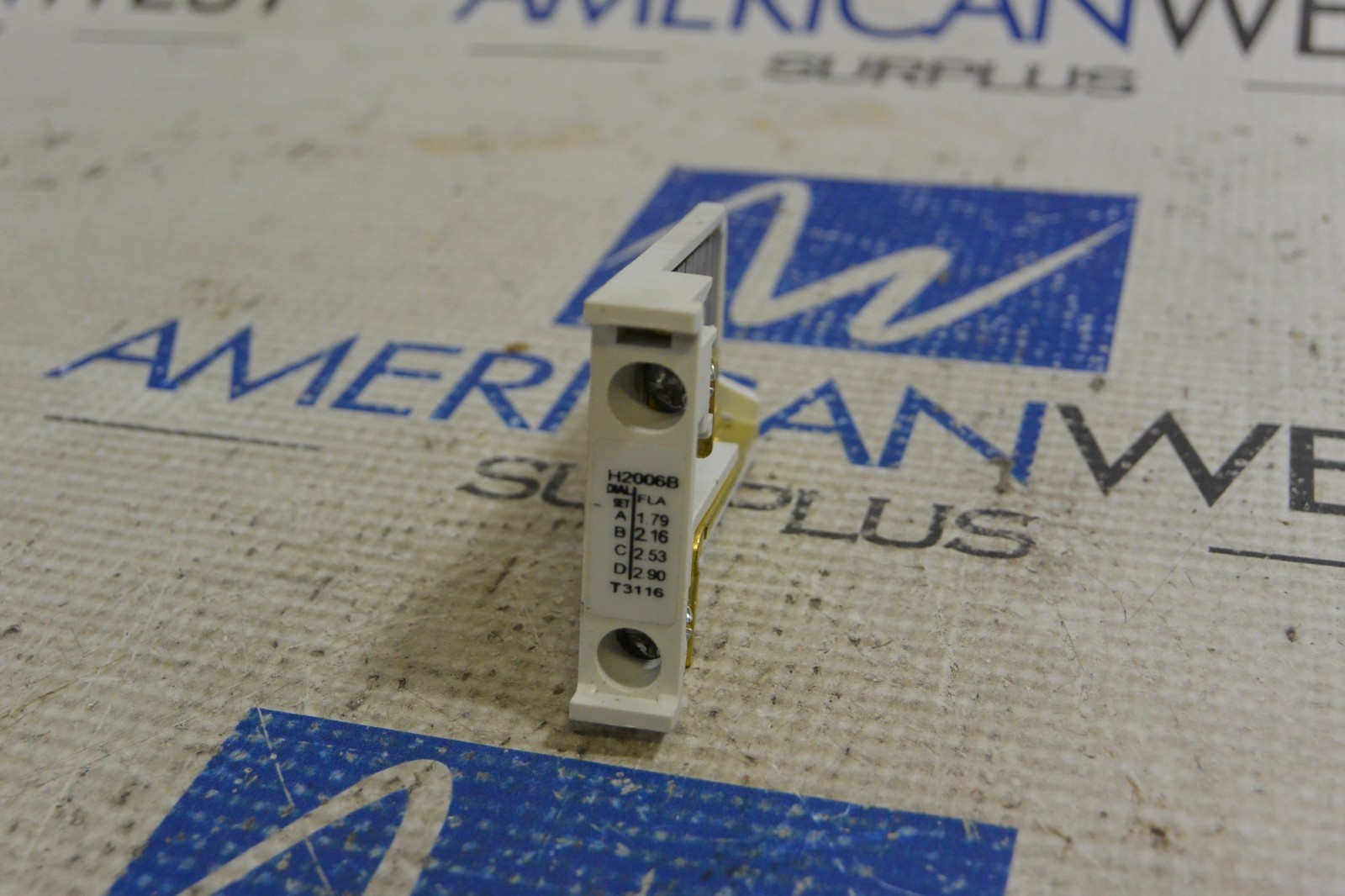 CUTLER HAMMER H2006B THERMAL OVERLOAD UNIT HEATING ELEMENT