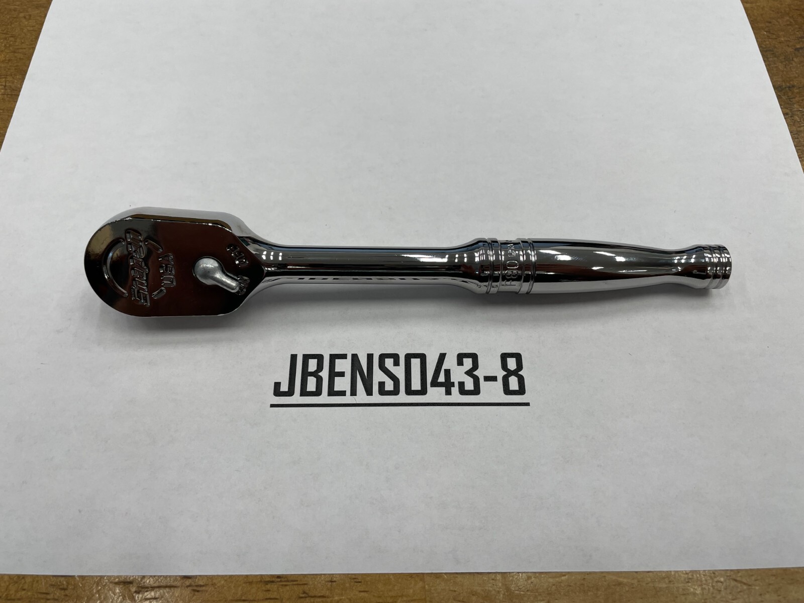 Snap-on Tools USA NEW 3/8" Drive Chrome Standard Fixed Head Ratchet F80