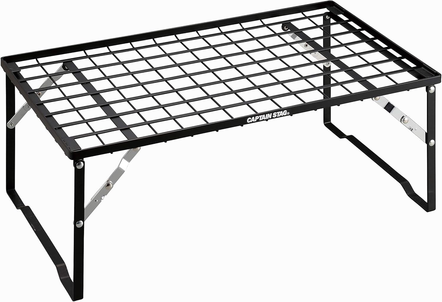 UL-4001 Captain Stag Stacking Rack  Field Rack  Folding Rack  Width 23.6 x Depth