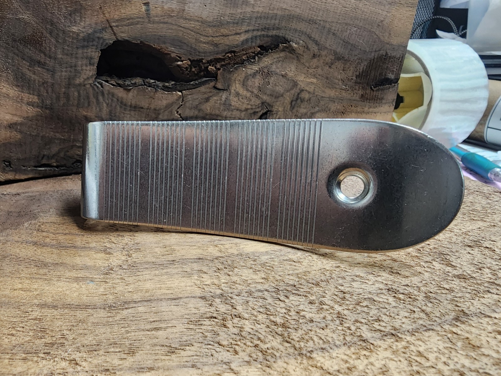 Ruger No. 3 10/22 44 carbine 96 BUTT PLATE Stainless STEEL SERRATED Custom
