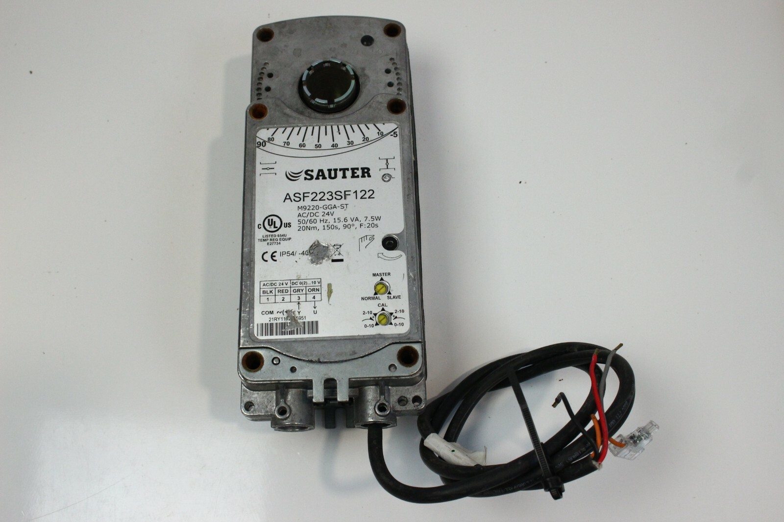 Sauter M9220-GGA-3 ROTARY ACTUATOR-24VAC/VDC ASF223SF122
