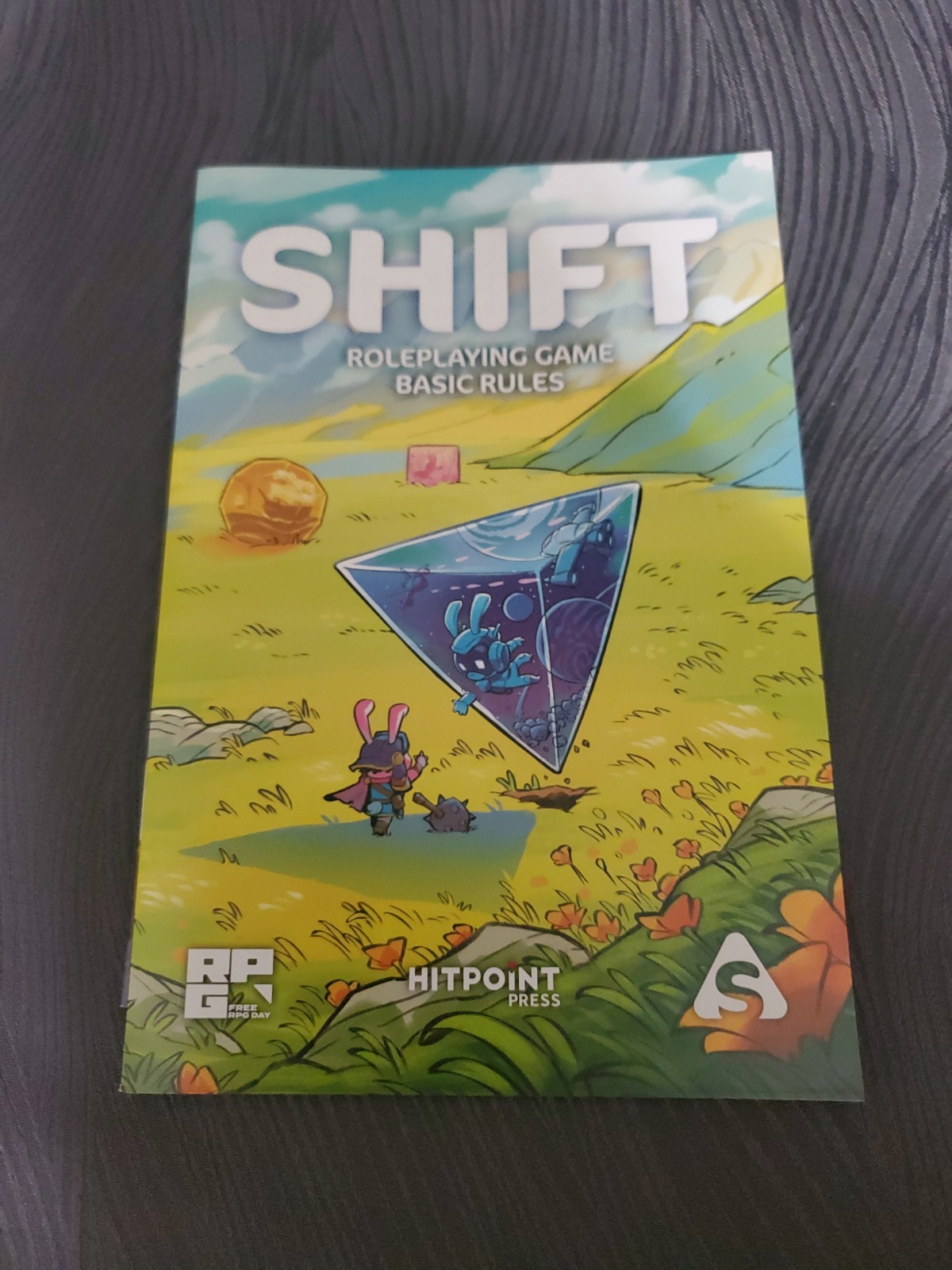 Shift Basic Rule Book Hitpoint Press Free RPG Day 2025