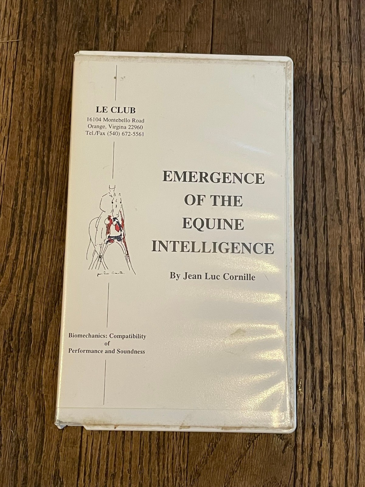 Emergence of the Equine Intelligence - Jean Luc Cornille