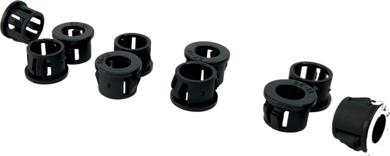 Sky High Car Audio Plastic Grommets 100 Pack for 8ga B
