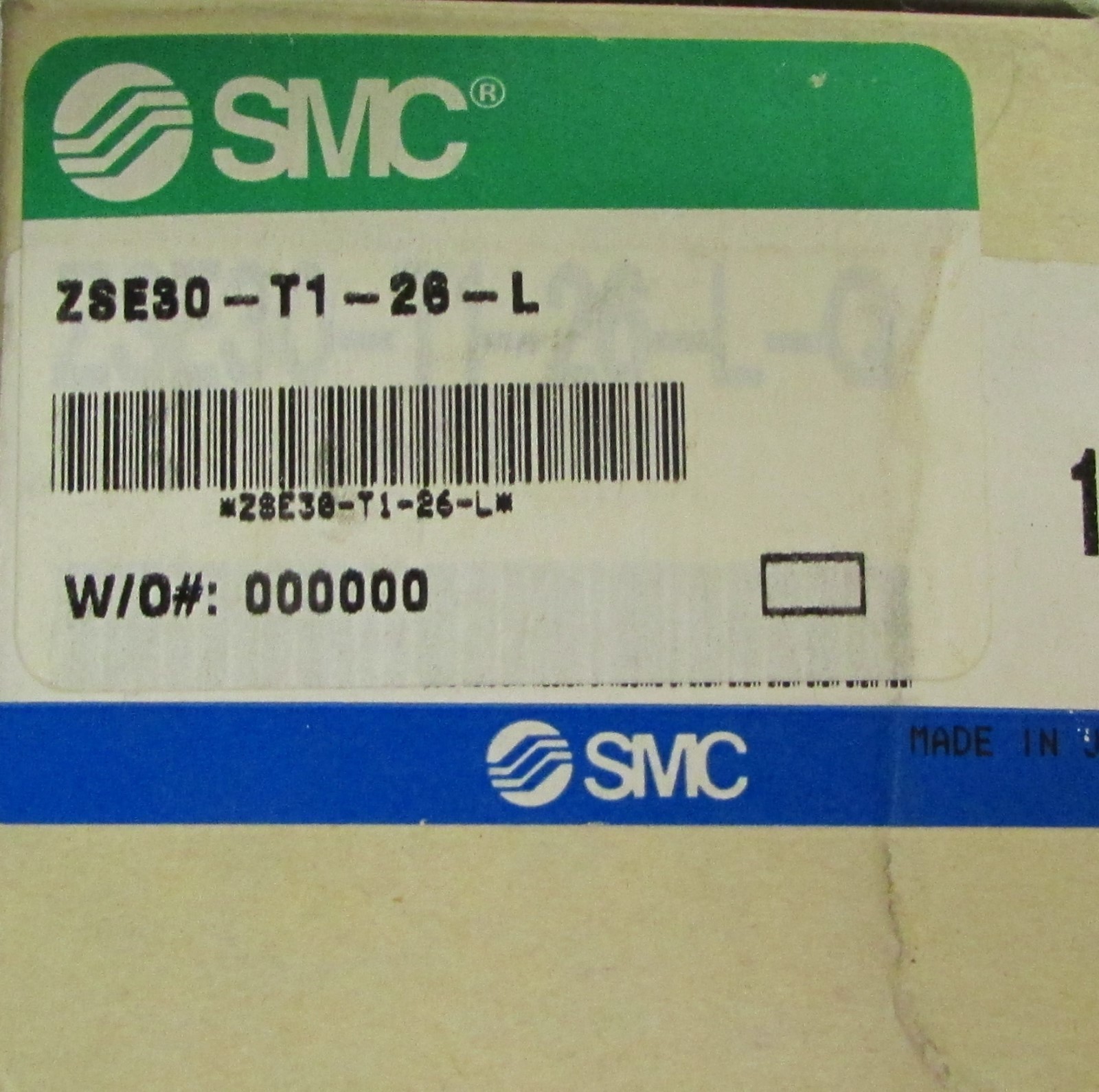 SMC ZSE30 T1 26 L Vacuum Pressure Control Switch