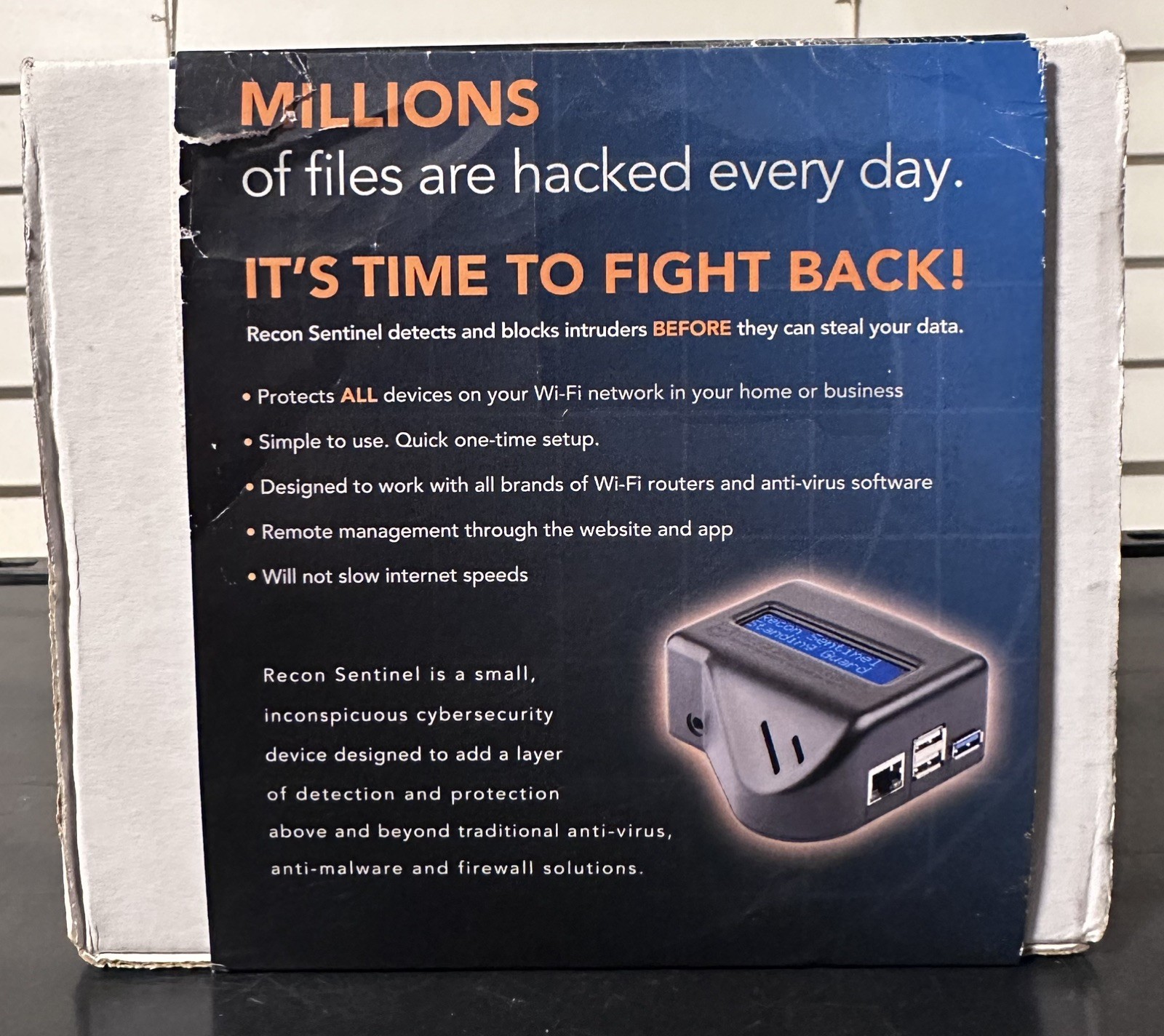 Recon Sentinel Cyber Security Device Network Security
