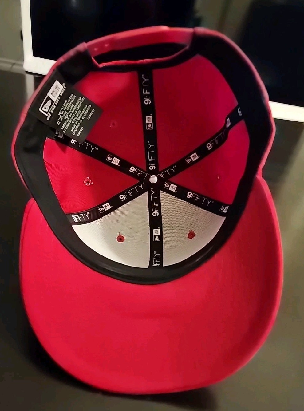 Dainese, Brand 9Fifty, Snapback Hat Red