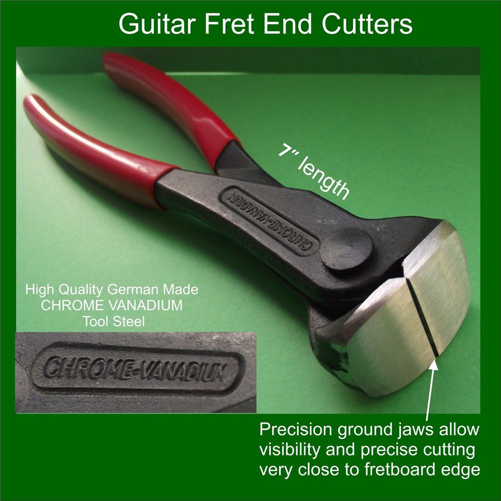 7" Steel Guitar Fret Wire End Cutter Nipper Puller Plier String Luthier Tool